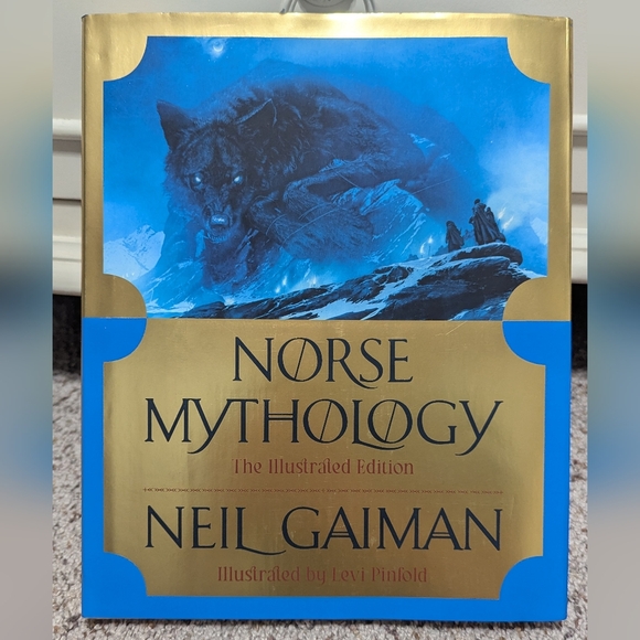 SIGNED BY NEIL GAIMAN Norse Mythology Illustrated Edition by Neil Gaiman